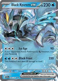 Black Kyurem ex - SV08: Surging Sparks - Pokemon card