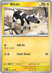 Blitzle - SV08: Surging Sparks - Pokemon card