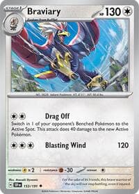 Braviary - SV08: Surging Sparks - Pokemon card