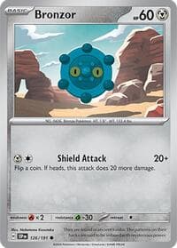 Bronzor - SV08: Surging Sparks - Pokemon card