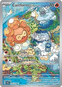 Castform Sunny Form - SV08: Surging Sparks - Pokemon card