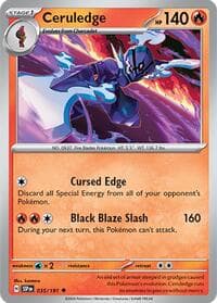 Ceruledge - SV08: Surging Sparks - Pokemon card