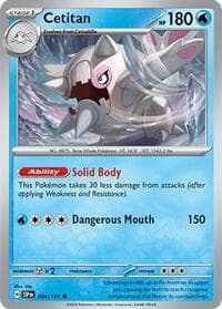 Cetitan - SV08: Surging Sparks - Pokemon card