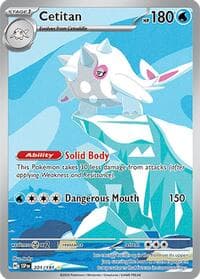 Cetitan - SV08: Surging Sparks - Pokemon card
