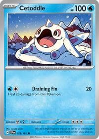 Cetoddle - SV08: Surging Sparks - Pokemon card