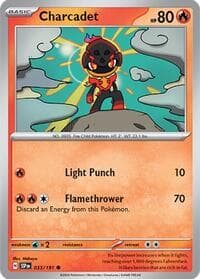 Charcadet - SV08: Surging Sparks - Pokemon card