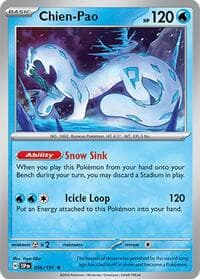 Chien-Pao - SV08: Surging Sparks - Pokemon card