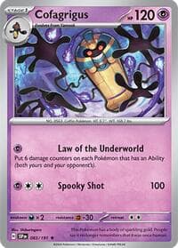 Cofagrigus - SV08: Surging Sparks - Pokemon card