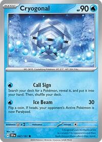 Cryogonal - SV08: Surging Sparks - Pokemon card
