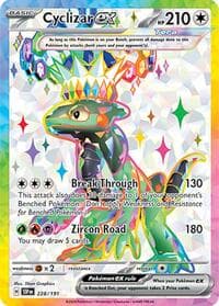 Cyclizar ex - SV08: Surging Sparks - Pokemon card