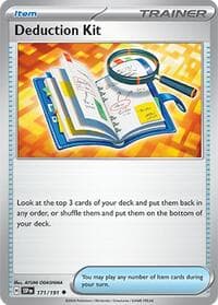 Deduction Kit - SV08: Surging Sparks - Pokemon card