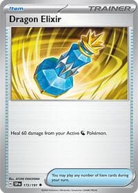 Dragon Elixir - SV08: Surging Sparks - Pokemon card