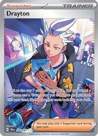 Drayton - SV08: Surging Sparks - Pokemon card