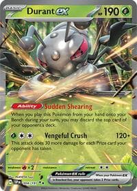 Durant ex - SV08: Surging Sparks - Pokemon card