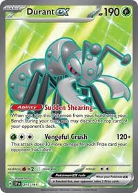 Durant ex - SV08: Surging Sparks - Pokemon card