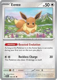 Eevee - SV08: Surging Sparks - Pokemon card