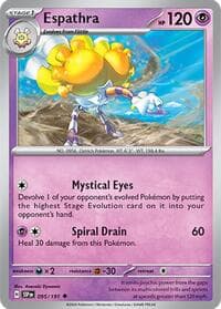 Espathra - SV08: Surging Sparks - Pokemon card