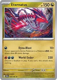 Eternatus - SV08: Surging Sparks - Pokemon card