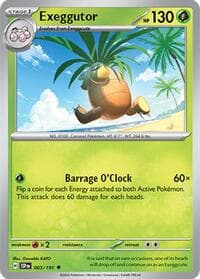 Exeggutor - SV08: Surging Sparks - Pokemon card
