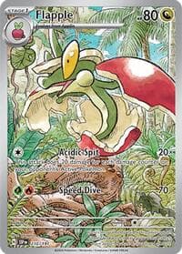 Flapple - SV08: Surging Sparks - Pokemon card