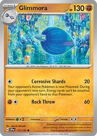 Glimmora - SV08: Surging Sparks - Pokemon card