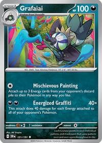 Grafaiai - SV08: Surging Sparks - Pokemon card