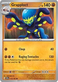 Grapploct - SV08: Surging Sparks - Pokemon card