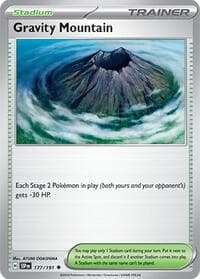 Gravity Mountain - SV08: Surging Sparks - Pokemon card