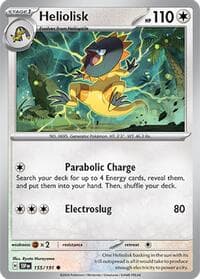 Heliolisk - SV08: Surging Sparks - Pokemon card