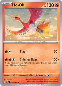 Ho-Oh - SV08: Surging Sparks - Pokemon card