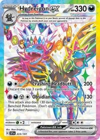 Hydreigon ex - SV08: Surging Sparks - Pokemon card