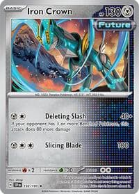 Iron Crown - SV08: Surging Sparks - Pokemon card