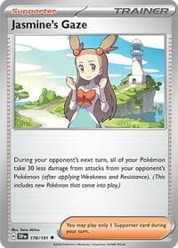 Jasmine's Gaze - SV08: Surging Sparks - Pokemon card