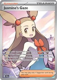 Jasmine's Gaze - SV08: Surging Sparks - Pokemon card