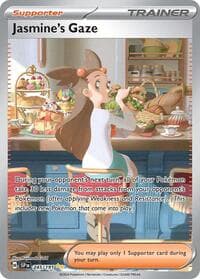 Jasmine's Gaze - SV08: Surging Sparks - Pokemon card