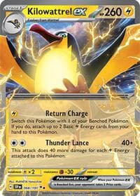 Kilowattrel ex - SV08: Surging Sparks - Pokemon card