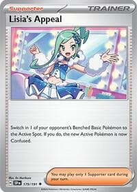Lisia's Appeal - SV08: Surging Sparks - Pokemon card