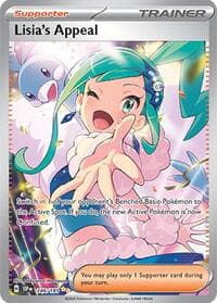 Lisia's Appeal - SV08: Surging Sparks - Pokemon card