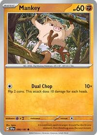 Mankey - SV08: Surging Sparks - Pokemon card