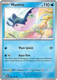 Mantine - SV08: Surging Sparks - Pokemon card