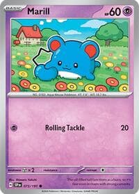 Marill - SV08: Surging Sparks - Pokemon card