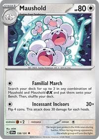 Maushold - SV08: Surging Sparks - Pokemon card