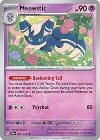Meowstic - SV08: Surging Sparks - Pokemon card