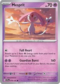 Mesprit - SV08: Surging Sparks - Pokemon card