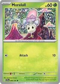 Morelull - SV08: Surging Sparks - Pokemon card