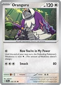 Oranguru - SV08: Surging Sparks - Pokemon card