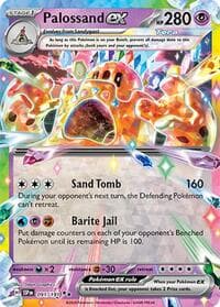 Palossand ex - SV08: Surging Sparks - Pokemon card