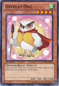 Overlay Owl - Galactic Overlord - YuGiOh card