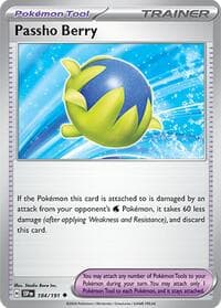 Passho Berry - SV08: Surging Sparks - Pokemon card