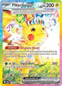 Pikachu ex - SV08: Surging Sparks - Pokemon card